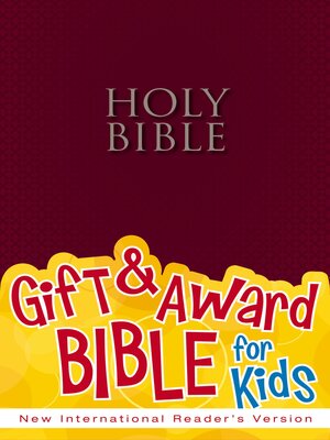 cover image of The NIrV Holy Bible for Kids